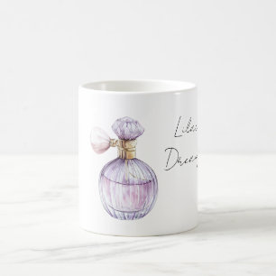 Mug Flacon de parfum à la lavande violette
