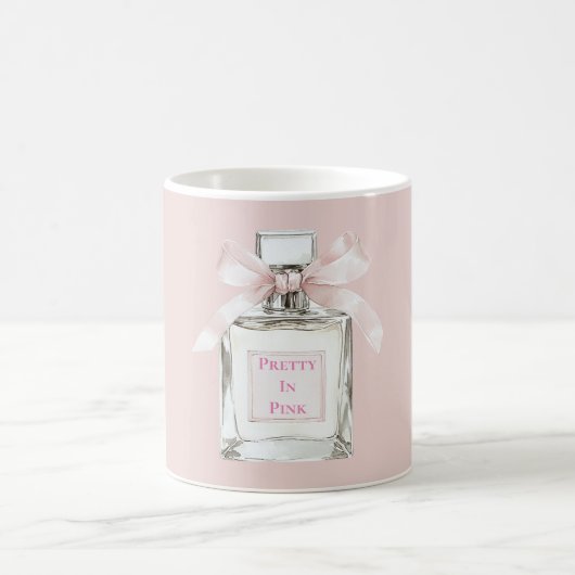 Mug Flacon de parfum Rose Arc-en-ciel (Centre)