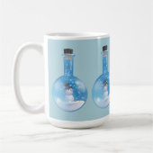 Mug Flacon de snowglobe de bonhomme de neige (Gauche)