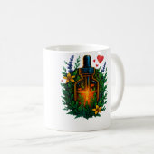 Mug Flacon d'élixir de teinture inspiré de la nature a (Devant droit)