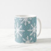 Mug Flacons de neige de Noël (Devant droit)