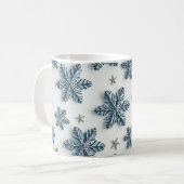 Mug Flacons de neige de Noël (Devant gauche)
