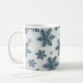 Mug Flacons de neige de Noël (Gauche)