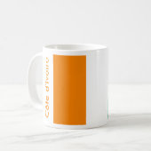 Mug FLAG Côte d'Ivoire (Devant gauche)