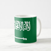 Mug Flag d'Arabie saoudite (Devant droit)