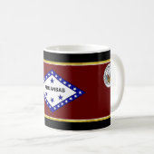 Mug Flag de l'Arkansas (Devant droit)