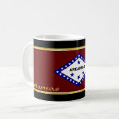 Mug Flag de l'Arkansas (Devant gauche)