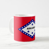 Mug Flag de l'Arkansas (Devant gauche)