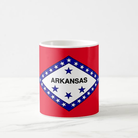 Mug Flag de l'Arkansas (Centre)
