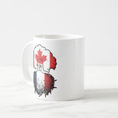 Mug Flag des Trois Canadiens Canada (Devant gauche)