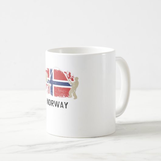 Mug Flag norvégien (Devant droit)