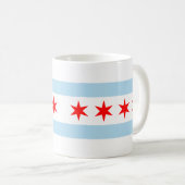 Mug Flag of Chicago (Devant droit)