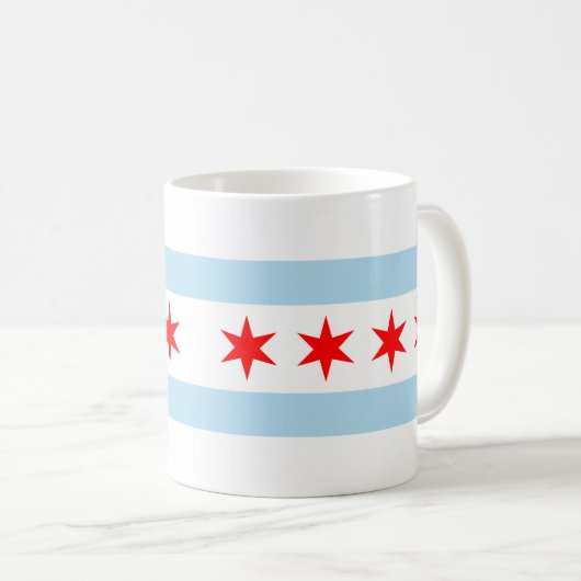 Mug Flag of Chicago (Devant droit)
