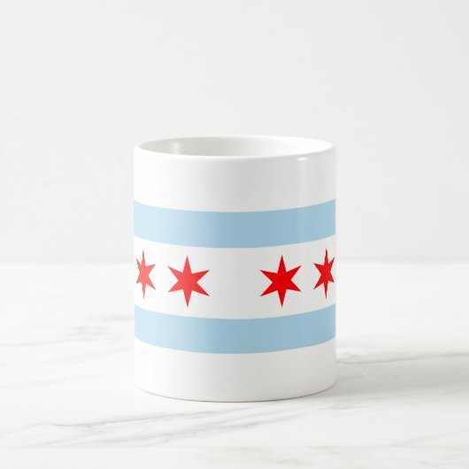 Mug Flag of Chicago (Centre)