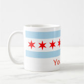 Mug Flag of Chicago (Gauche)