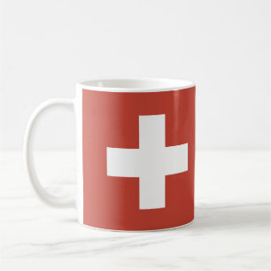 Mug Flag of Switzerland - Suisse - Suisse - Svizzera