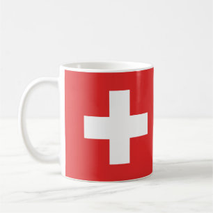 Mug Flag of Switzerland - Suisse - Suisse - Svizzera