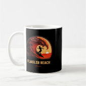 Mug Flagler Beach Floride Surfing Planche de surf pour (Gauche)