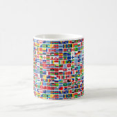 Mug Flags de la nation World All Countries (Centre)