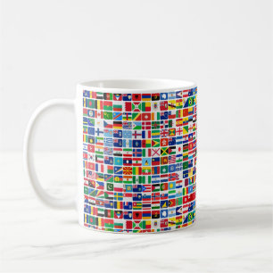 Mug Flags de la nation World All Countries