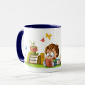 Mug Flair de livre (Devant gauche)