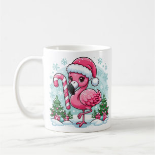 Mug Flamant de Noël Sublimation Clipart-10424