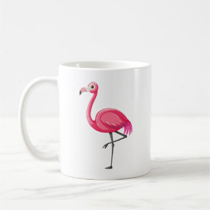 Mug Flamant en style cartoon-23654