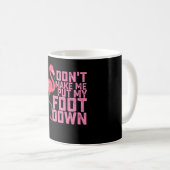Mug Flamant Ne Me Force Pas À Sévir (Devant droit)