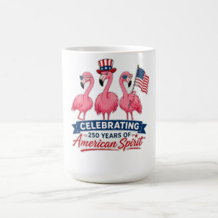 Mug Flamant Patriotique 250 Ans d'Esprit Américain 202