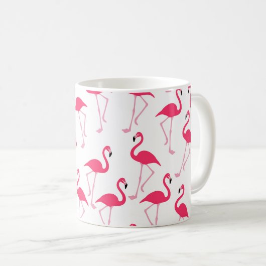 Mug Flamant rose (Devant droit)