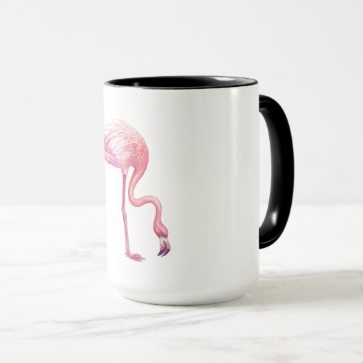 Mug Flamant rose (Devant droit)