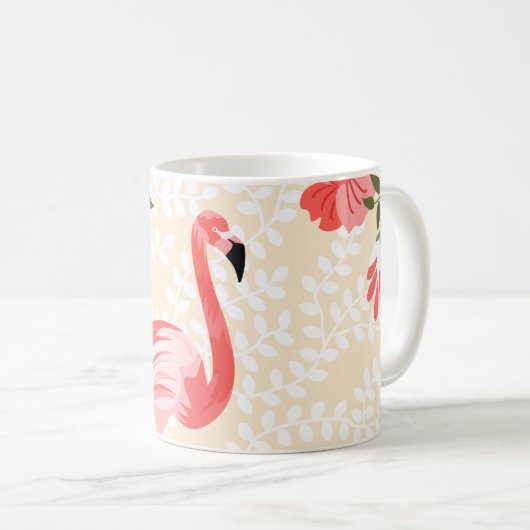 Mug Flamant rose (Devant droit)