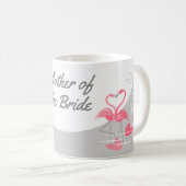 Mug Flamant rose Amour Grande Lune Mère de l'Épouse mu (Devant droit)