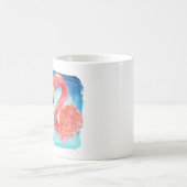 Mug Flamant rose aquarelle (Centre)