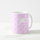 Mug Flamant rose Awake Stand sur une jambe (Devant droit)