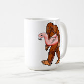 Mug Flamant rose Bigfoot (Devant droit)