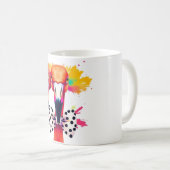 Mug Flamant rose Bow Cravate Tee - cadeau homme unique (Devant droit)