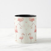 Mug Flamant rose coupé (Centre)