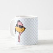 Mug Flamant rose d'amortisseur (Devant gauche)