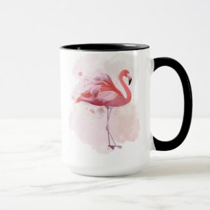 Mug Flamant rose de bouffée