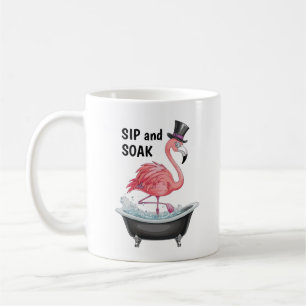 Mug Flamant rose de dessin