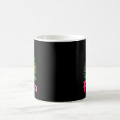 Mug Flamant rose de Floride plante tropicale vacances (Centre)