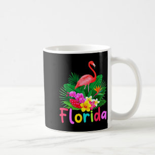 Mug Flamant rose de Floride plante tropicale vacances
