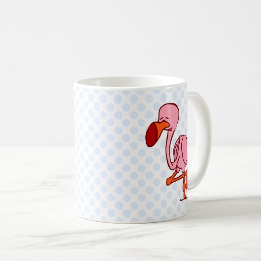 Mug Flamant rose de Floyd (Devant droit)