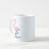 Mug Flamant rose de foi (Devant gauche)