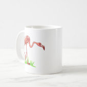 Mug Flamant rose de Frannie (Devant gauche)