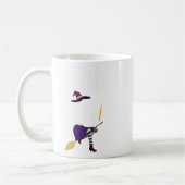Mug Flamant rose de squelette de Summerween Fille d'ét (Gauche)