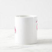 Mug Flamant Rose de Style Dessin Animé (Centre)