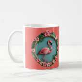 Mug Flamant rose d'équilibre (Gauche)