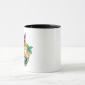 Mug Flamant rose d'été (Centre)